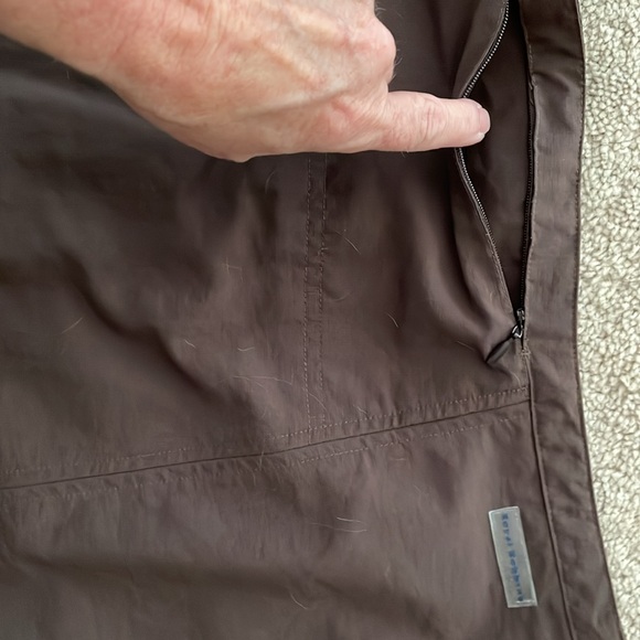 Royal Robbin’s dark brown skort size 10 - Picture 5 of 6